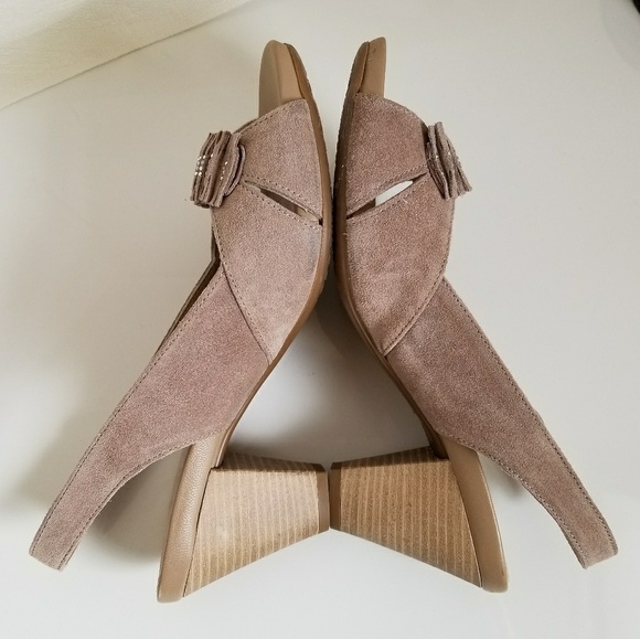 IGI & CO Beige Suede Sandals, Italy - Picture 6 of 12